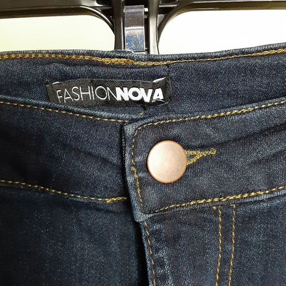 NWT Jeans High Rise Skinny Dark Wash 3X - Picture 3 of 13